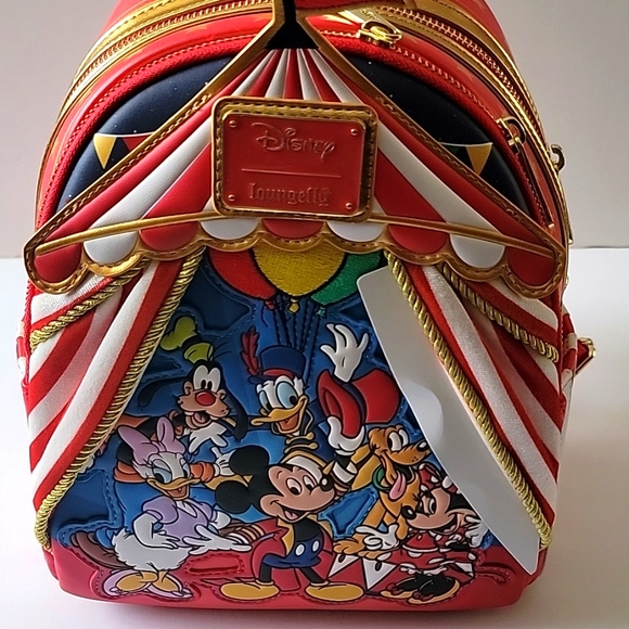 Loungefly Disney Mickey And Friends Circus Backpack - Picture 2 of 5